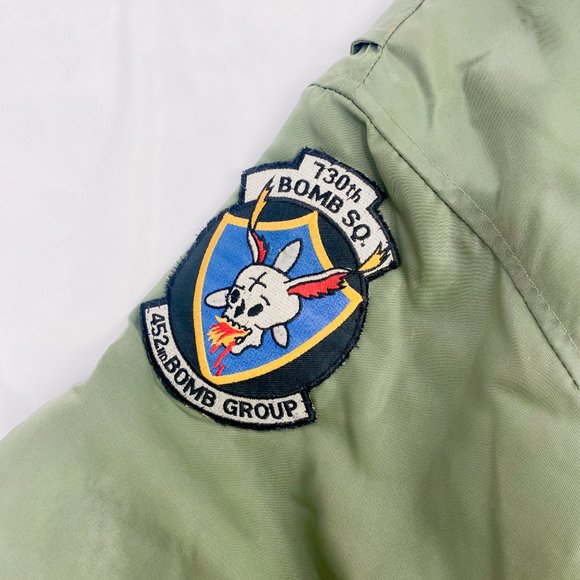 Men's Army Green Bomber Jacket Bomb Squad Tomcat Military Flyer Jacket - Picture 14 of 15